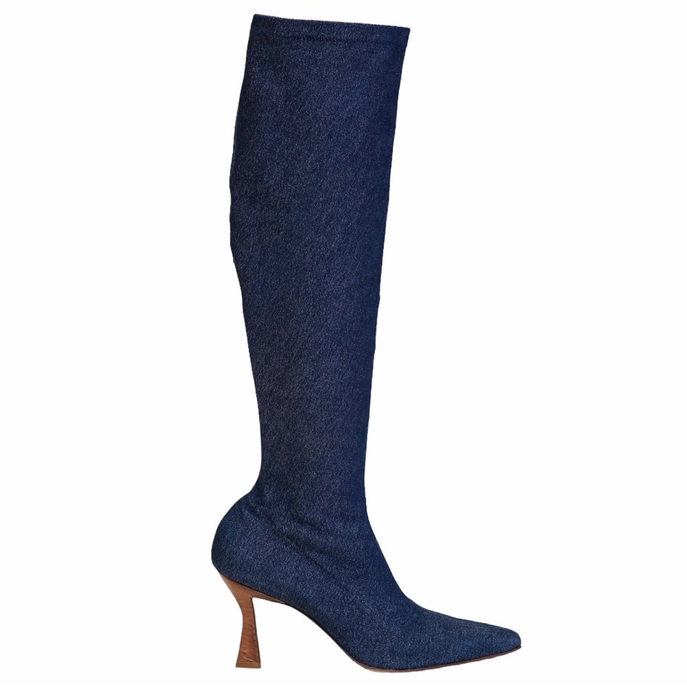 Christian Dior Stretch Denim Boots size 38